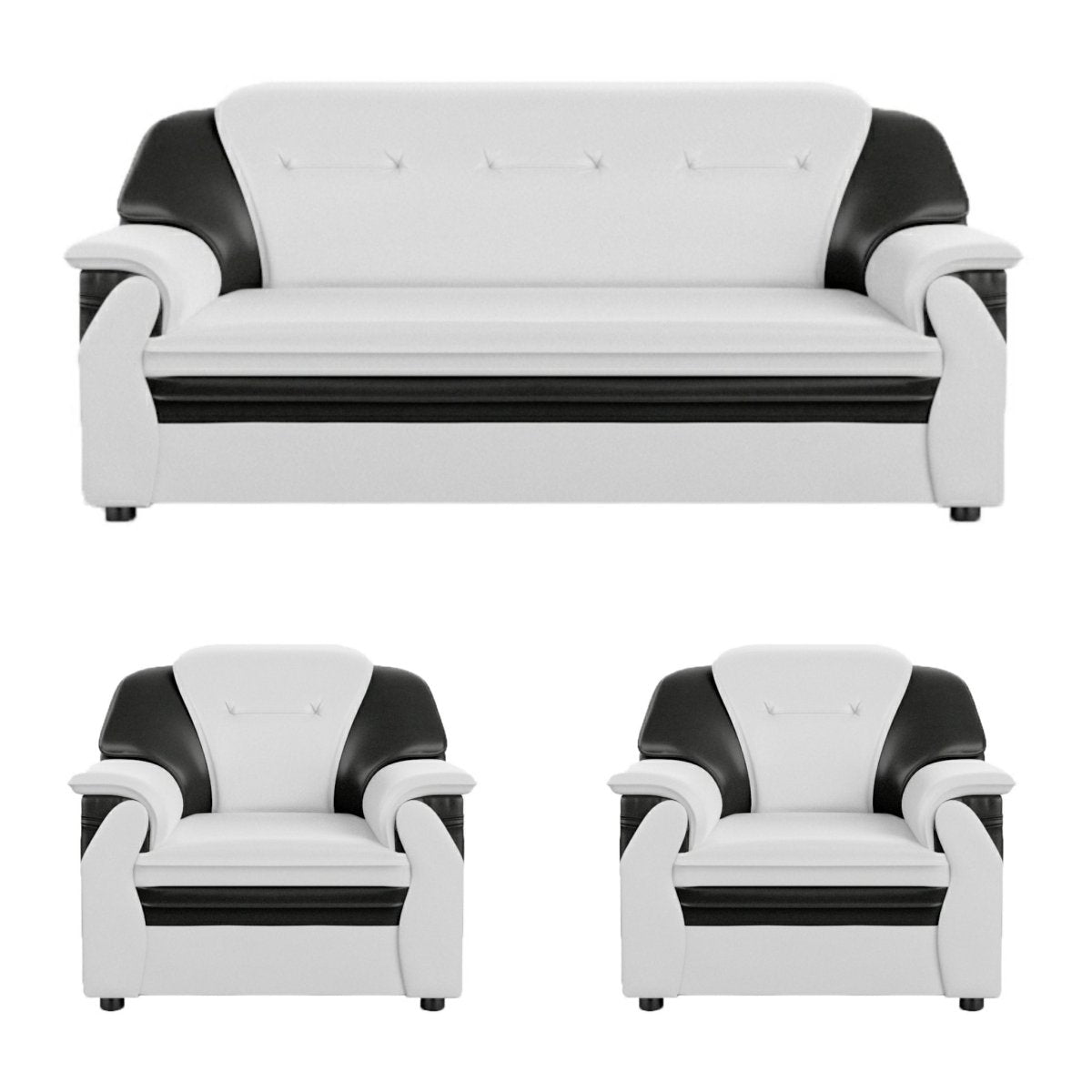 Polyurethane Large Series Leatherette Sofa Set - Sekar Lifestyle