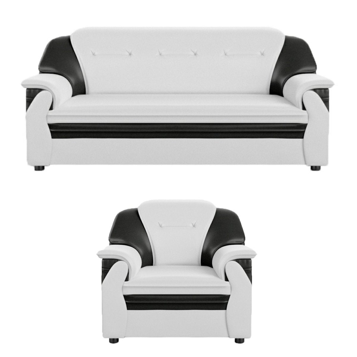Polyurethane Large Series Leatherette Sofa Set - Sekar Lifestyle