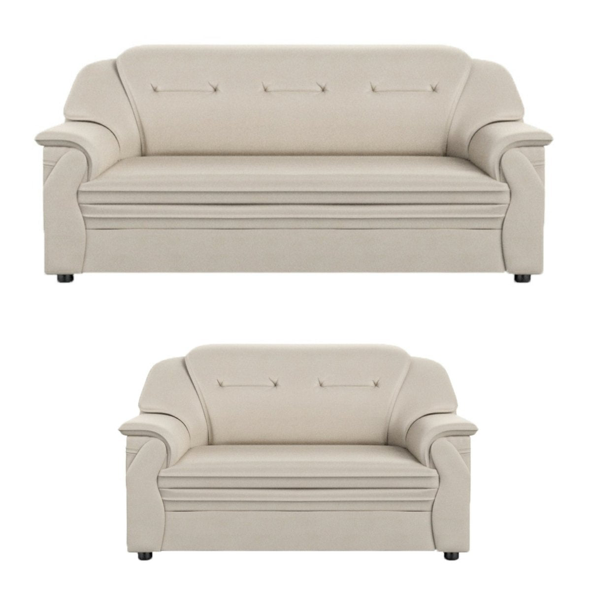 Polyurethane Large Series Leatherette Sofa Set - Sekar Lifestyle