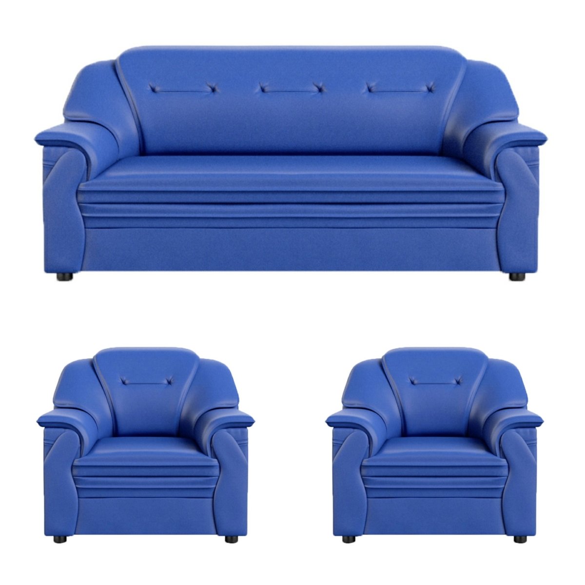 Polyurethane Large Series Leatherette Sofa Set - Sekar Lifestyle