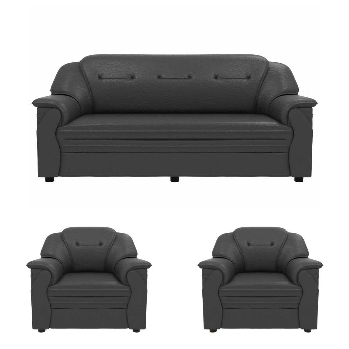 Polyurethane Large Series Leatherette Sofa Set - Sekar Lifestyle