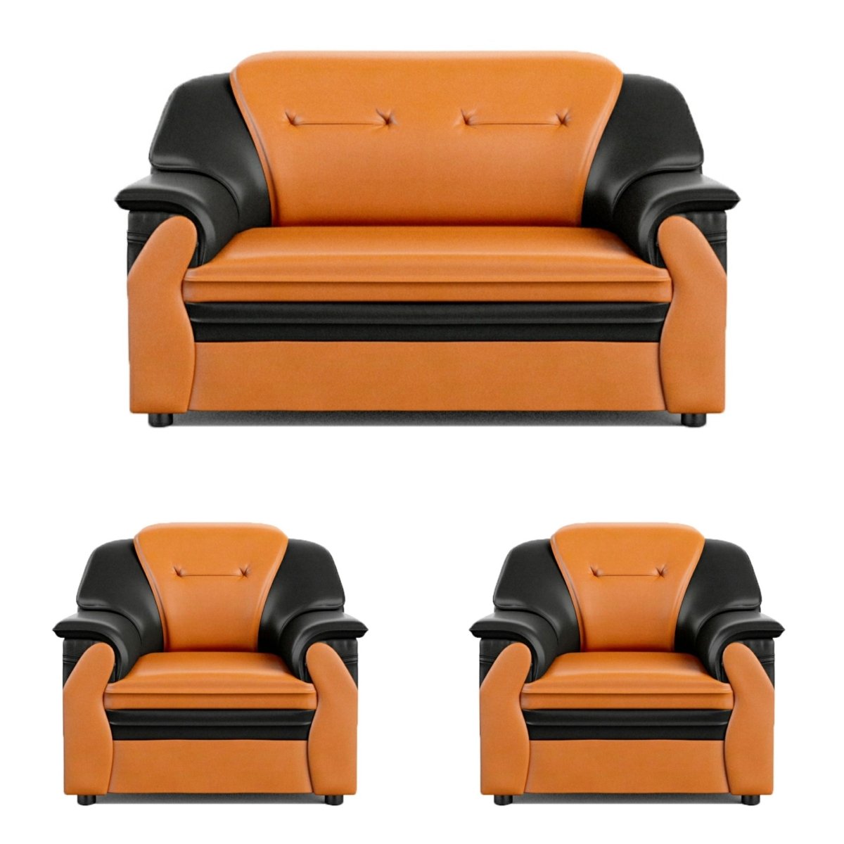 Polyurethane Large Series Leatherette Sofa Set - Sekar Lifestyle