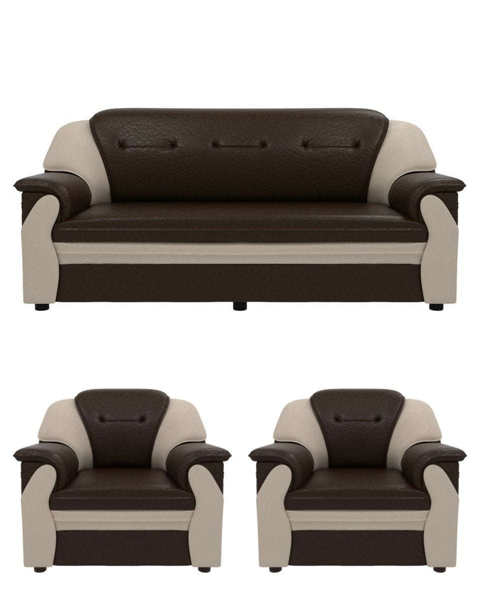 Polyurethane Large Series Leatherette Sofa Set - Sekar Lifestyle