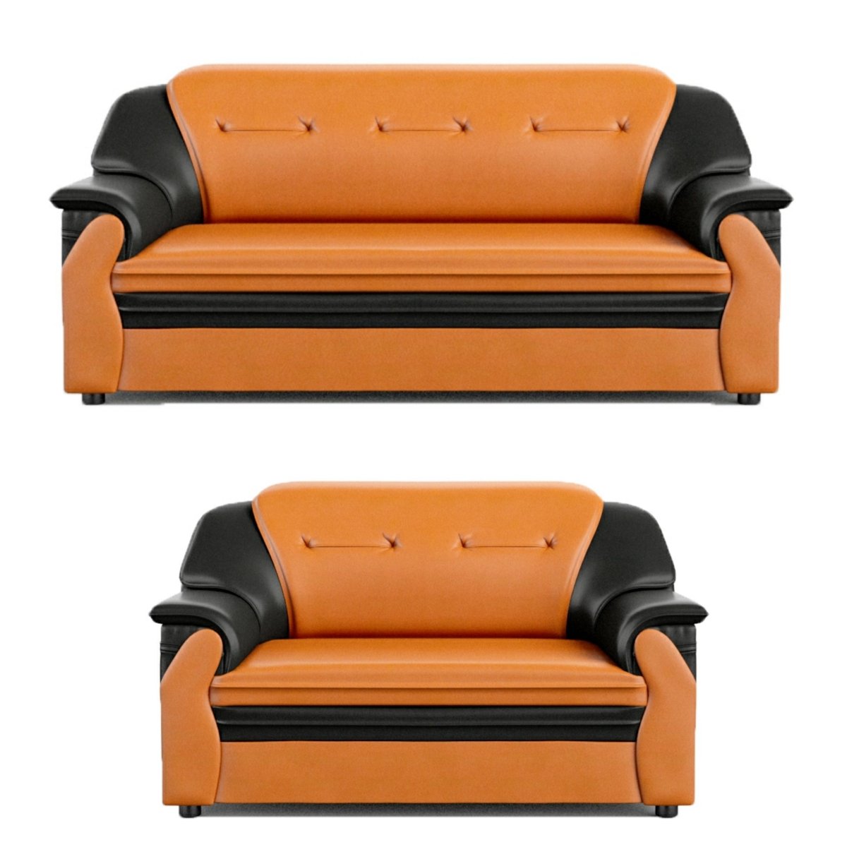 Polyurethane Large Series Leatherette Sofa Set - Sekar Lifestyle
