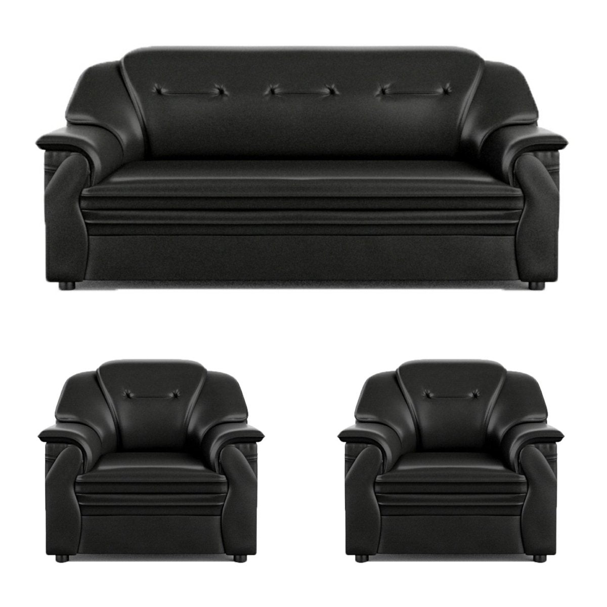 Polyurethane Large Series Leatherette Sofa Set - Sekar Lifestyle