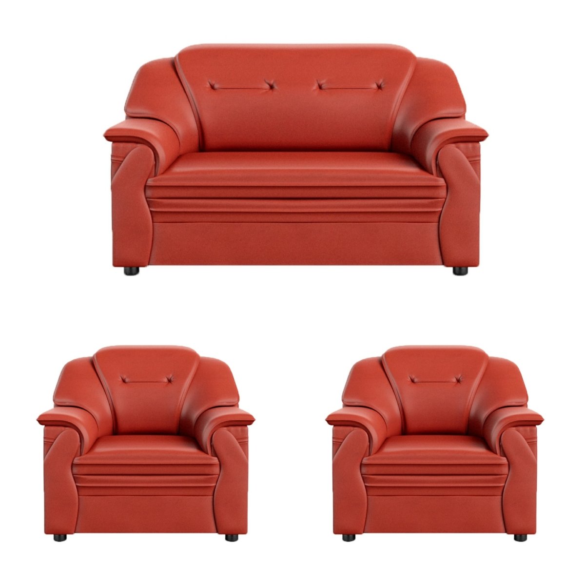 Polyurethane Large Series Leatherette Sofa Set - Sekar Lifestyle
