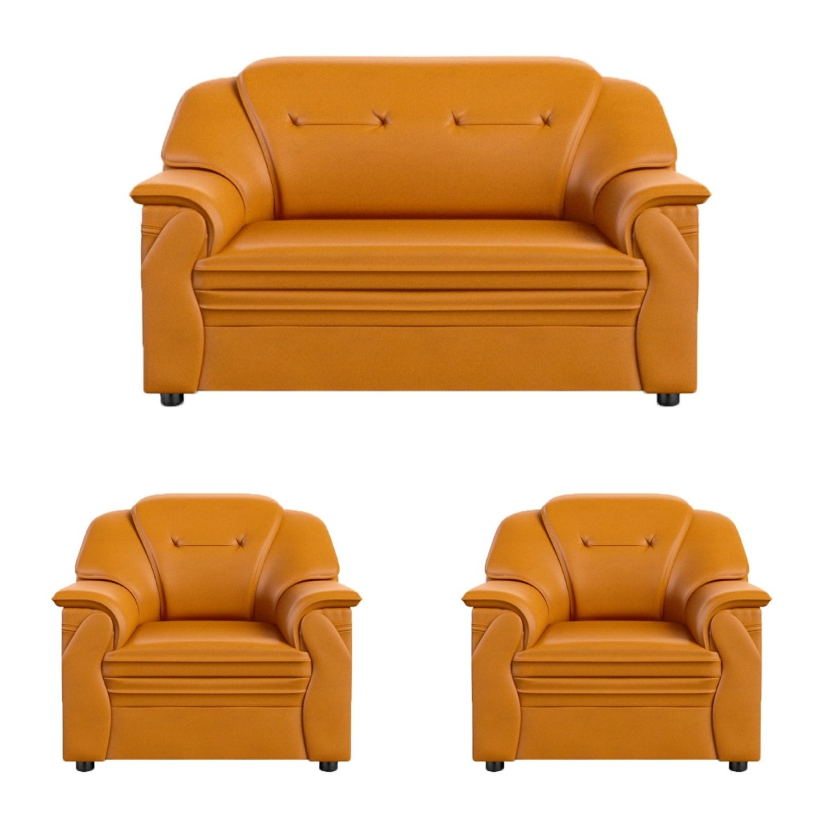 Polyurethane Large Series Leatherette Sofa Set - Sekar Lifestyle
