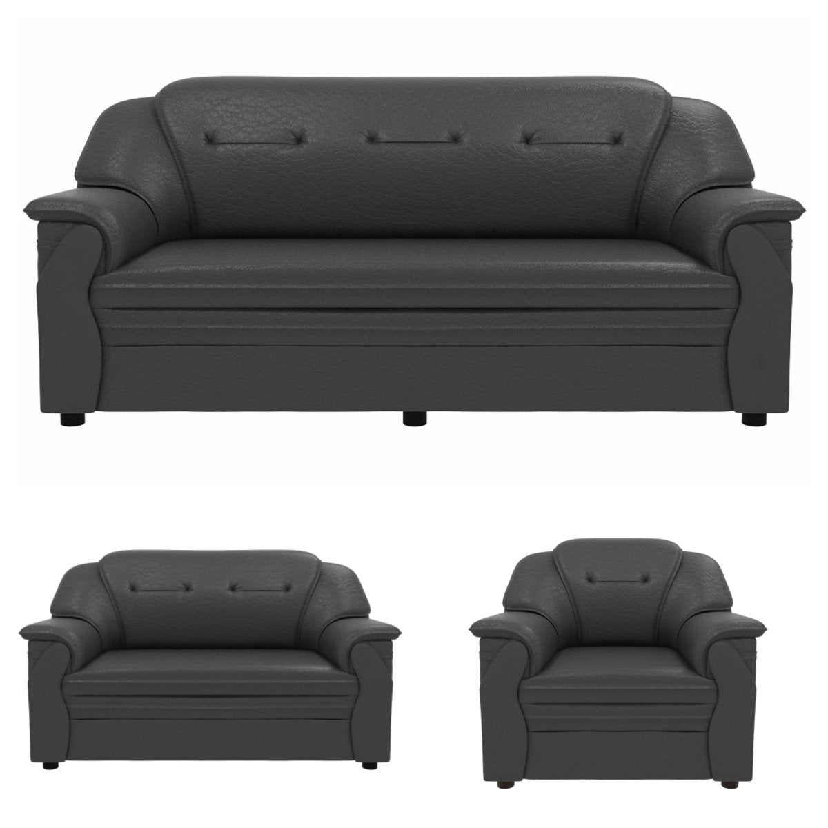 Polyurethane Large Series Leatherette Sofa Set - Sekar Lifestyle