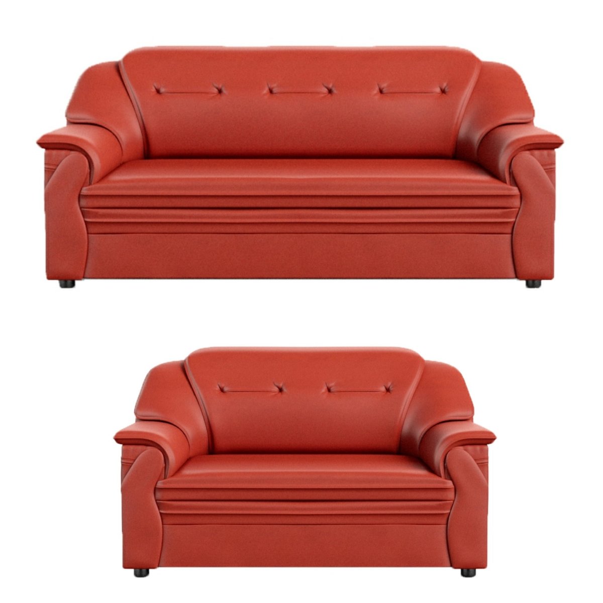 Polyurethane Large Series Leatherette Sofa Set - Sekar Lifestyle