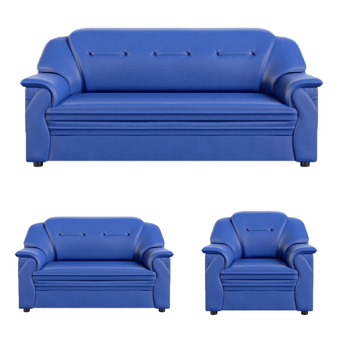 Polyurethane Large Series Leatherette Sofa Set - Sekar Lifestyle