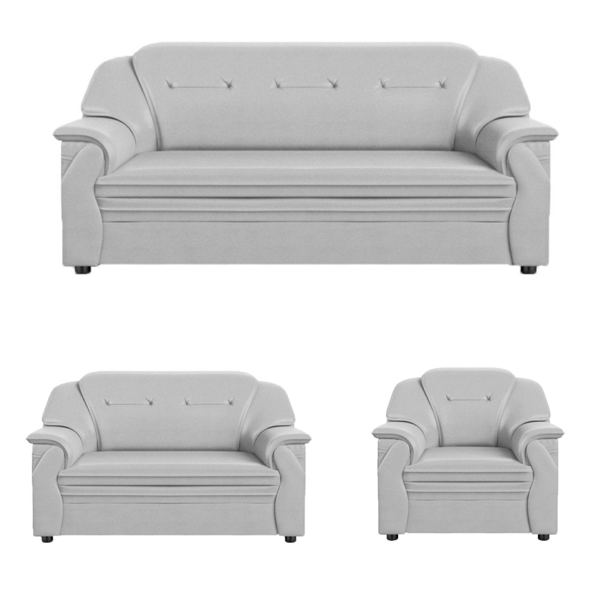Polyurethane Large Series Leatherette Sofa Set - Sekar Lifestyle