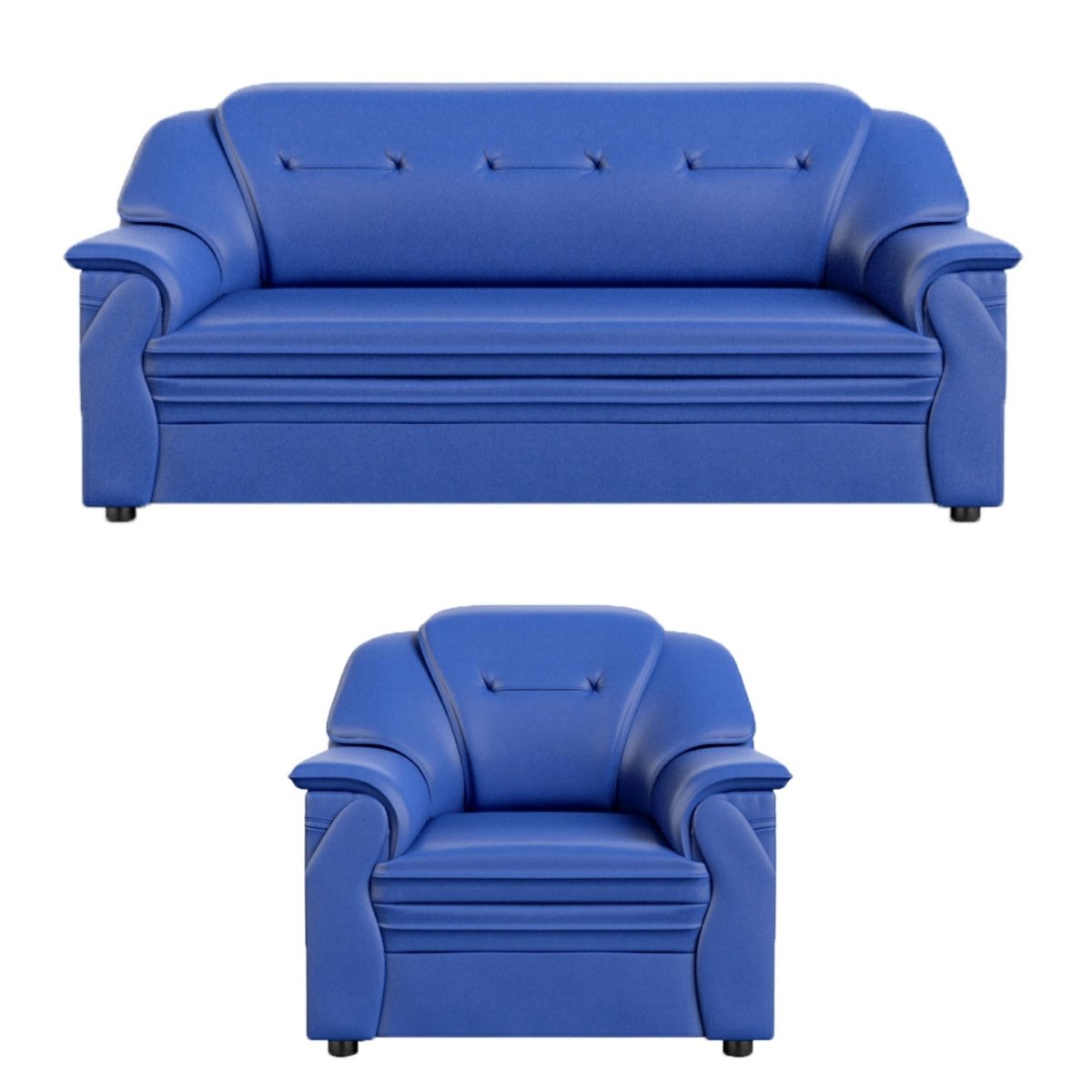 Polyurethane Series Leatherette Sofa Set - Sekar Lifestyle