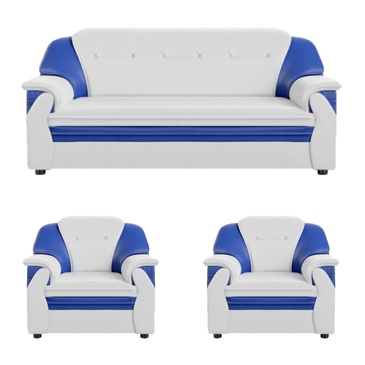 Polyurethane Series Leatherette Sofa Set - Sekar Lifestyle