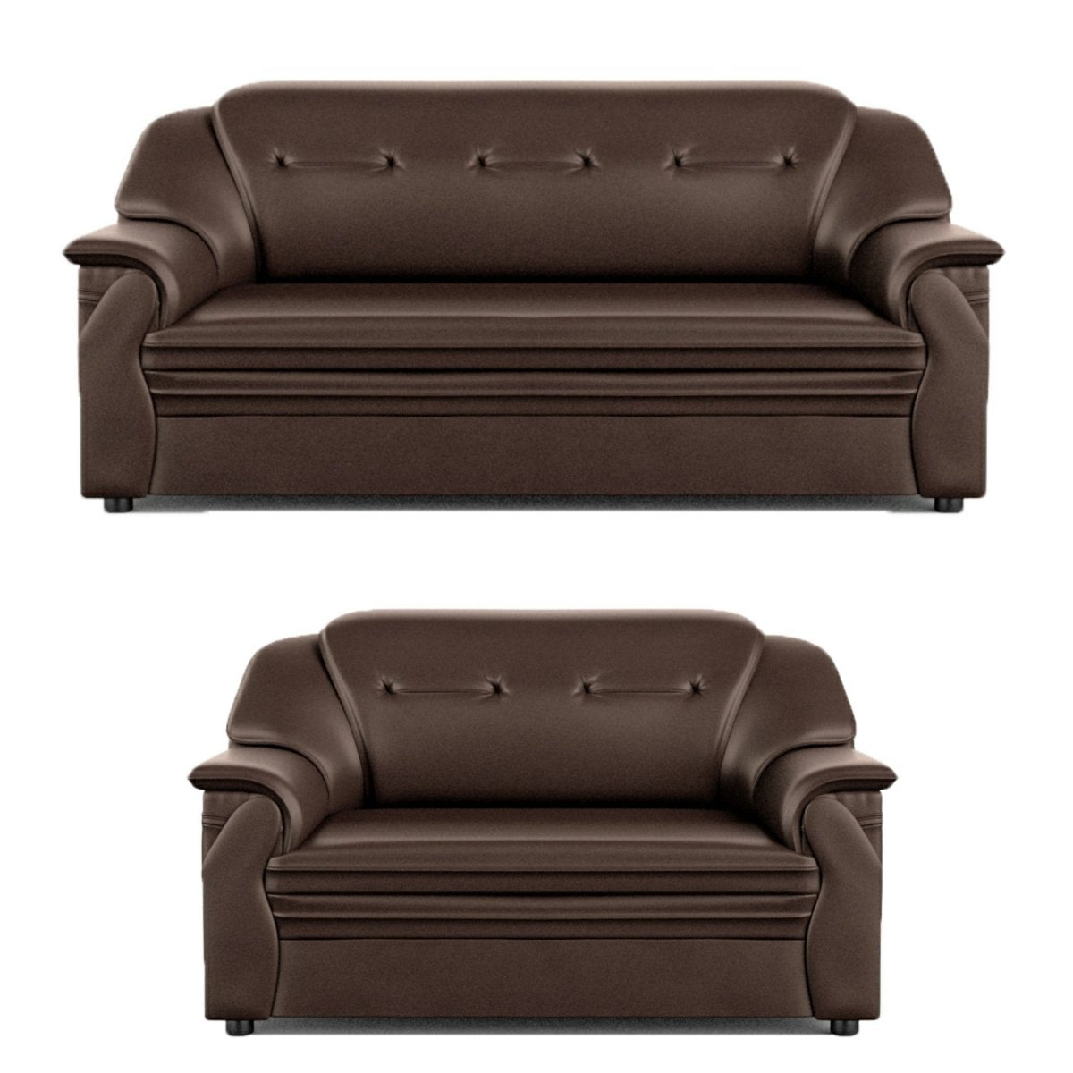 Polyurethane Series Leatherette Sofa Set - Sekar Lifestyle