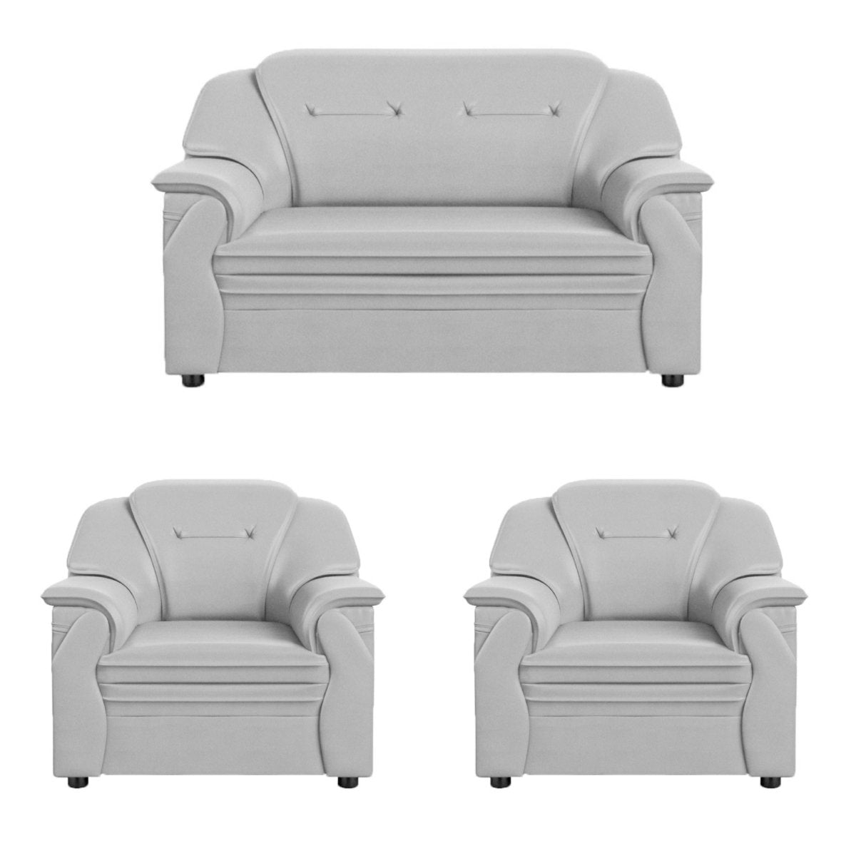 Polyurethane Series Leatherette Sofa Set - Sekar Lifestyle