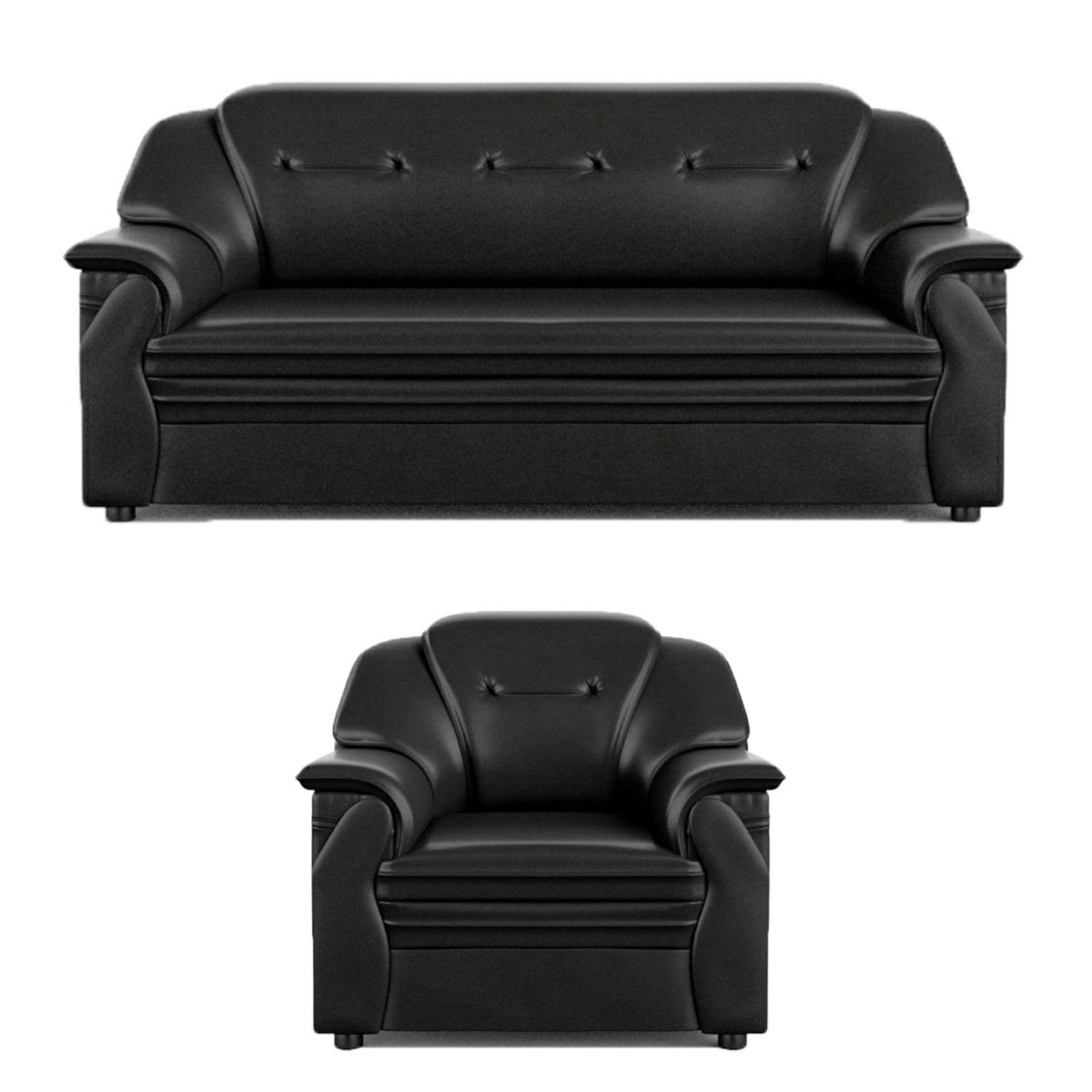 Polyurethane Series Leatherette Sofa Set - Sekar Lifestyle