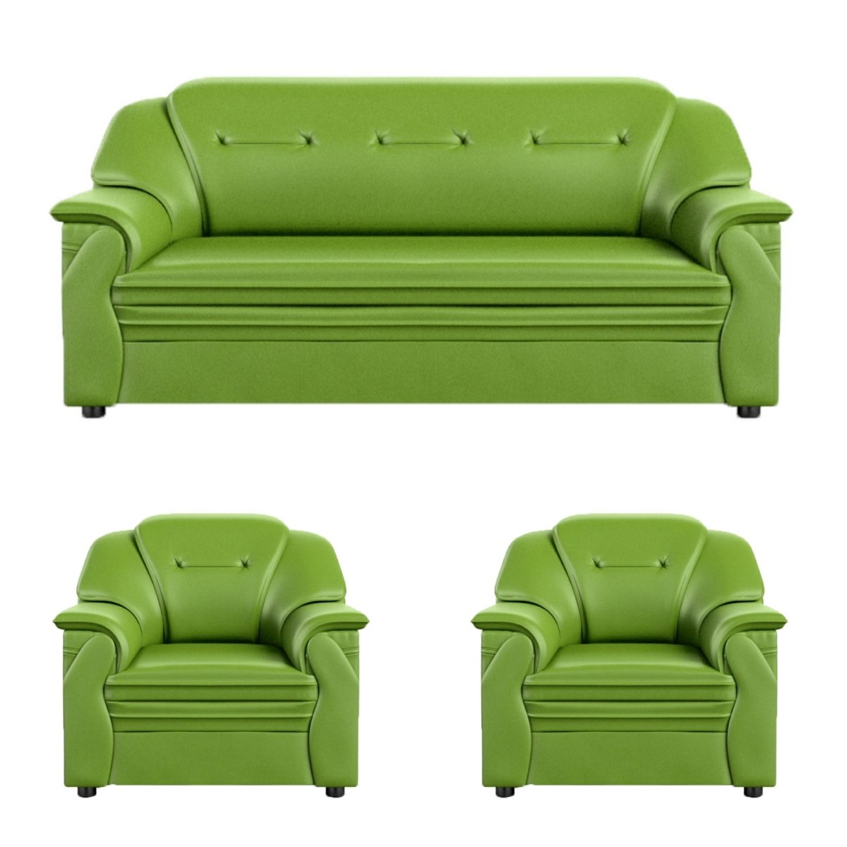 Polyurethane Series Leatherette Sofa Set - Sekar Lifestyle