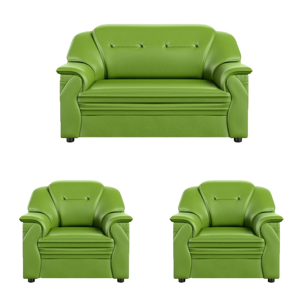 Polyurethane Series Leatherette Sofa Set - Sekar Lifestyle