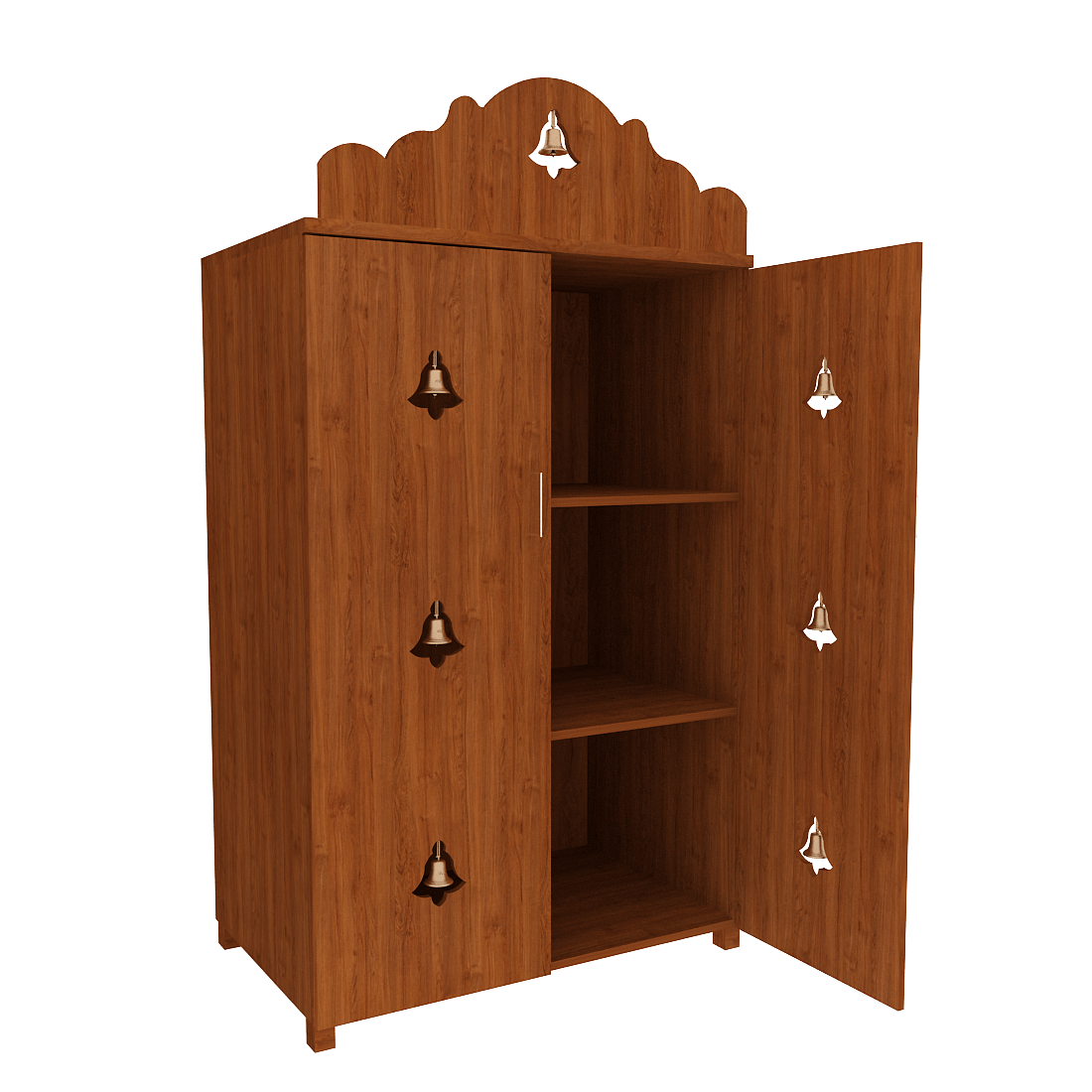 Pooja Stand (4 x 2 Feet, Brown) - Sekar Lifestyle