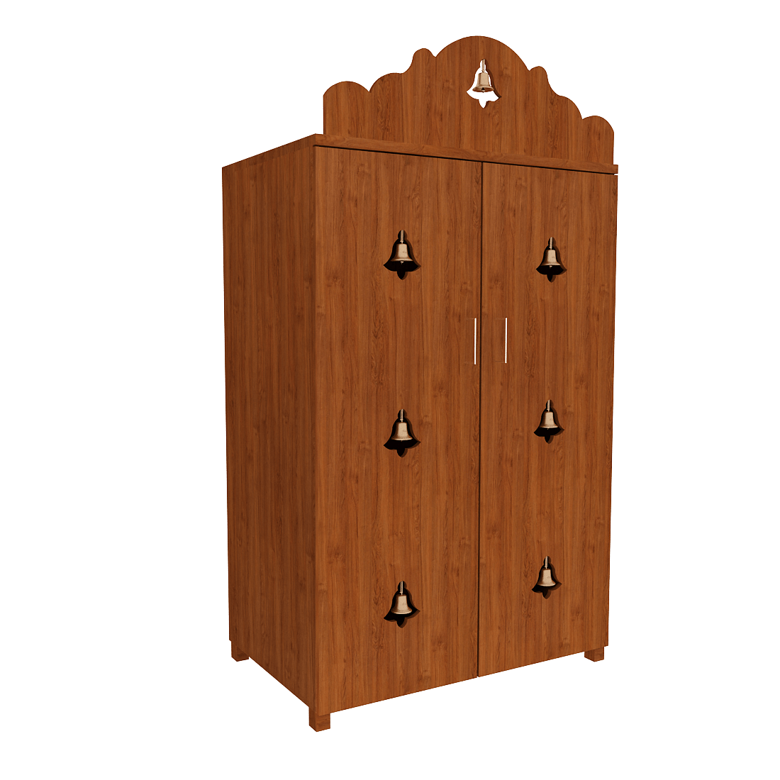 Pooja Stand (4 x 2 Feet, Brown) - Sekar Lifestyle