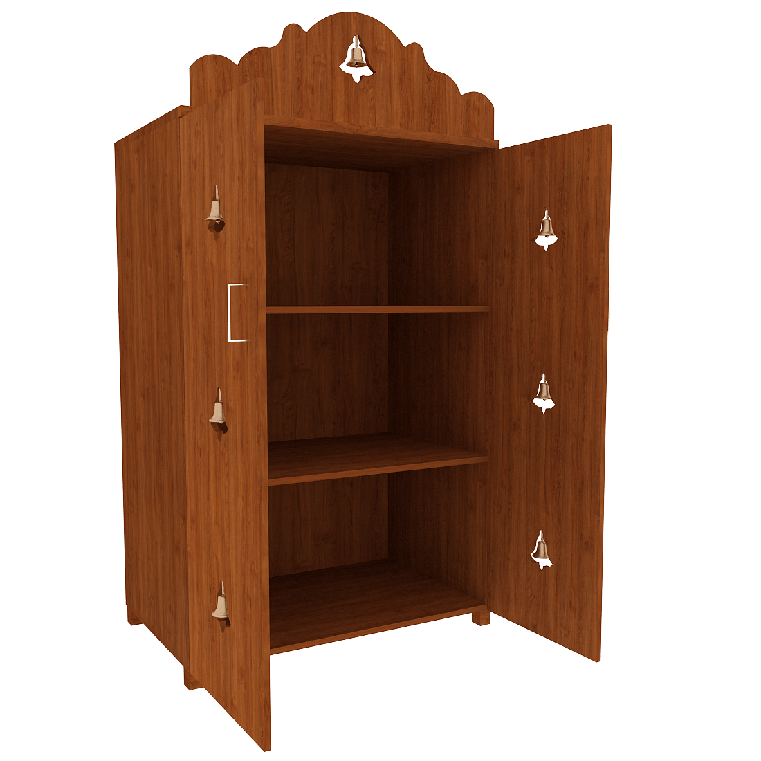 Pooja Stand (4 x 2 Feet, Brown) - Sekar Lifestyle