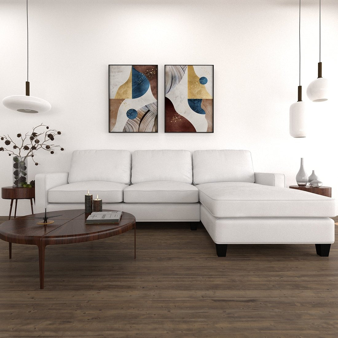 Premium Series L Shape Corner Sofa Set - Sekar Lifestyle