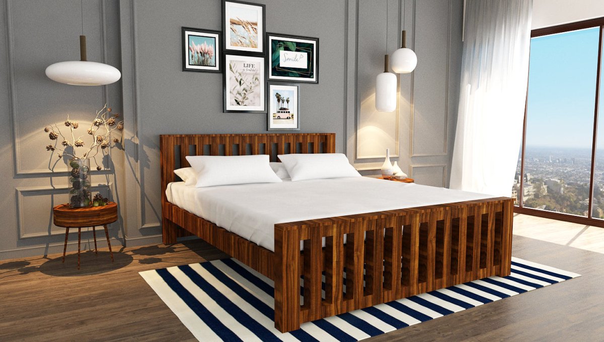 Solidwood Classic Bed Series - Sekar Lifestyle