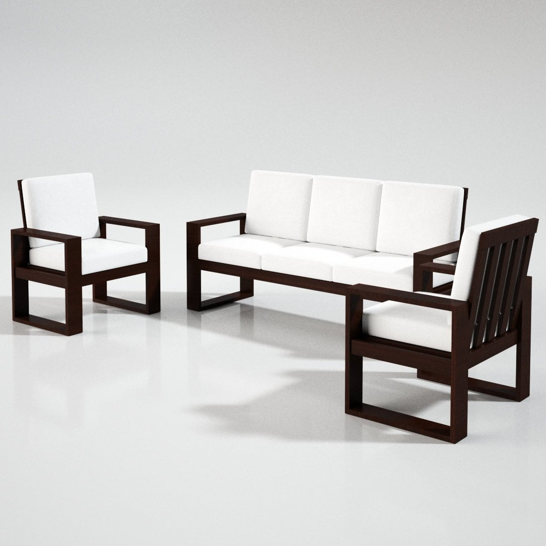 Solidwood Classic Series Sofa Set - Sekar Lifestyle