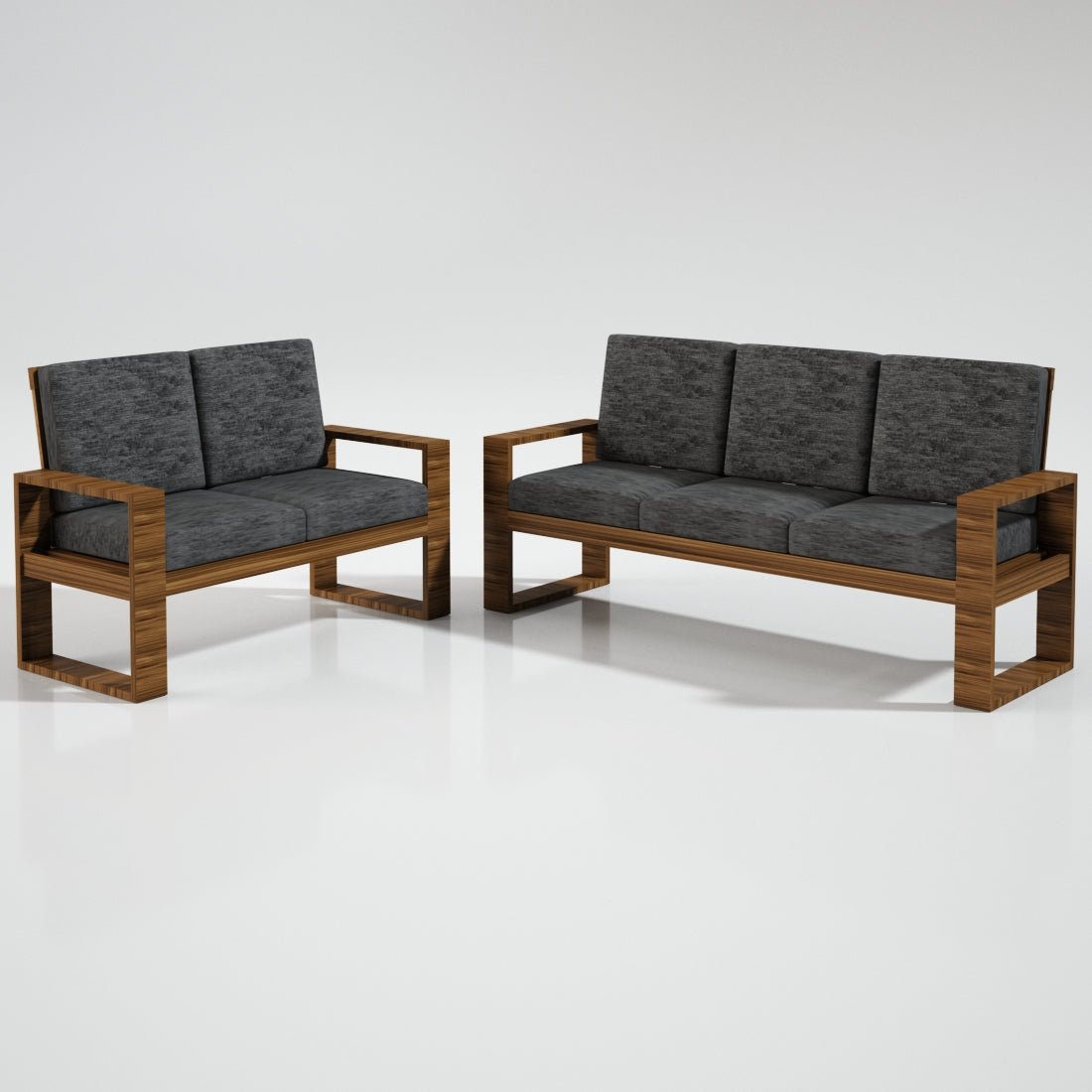Solidwood Classic Series Sofa Set - Sekar Lifestyle