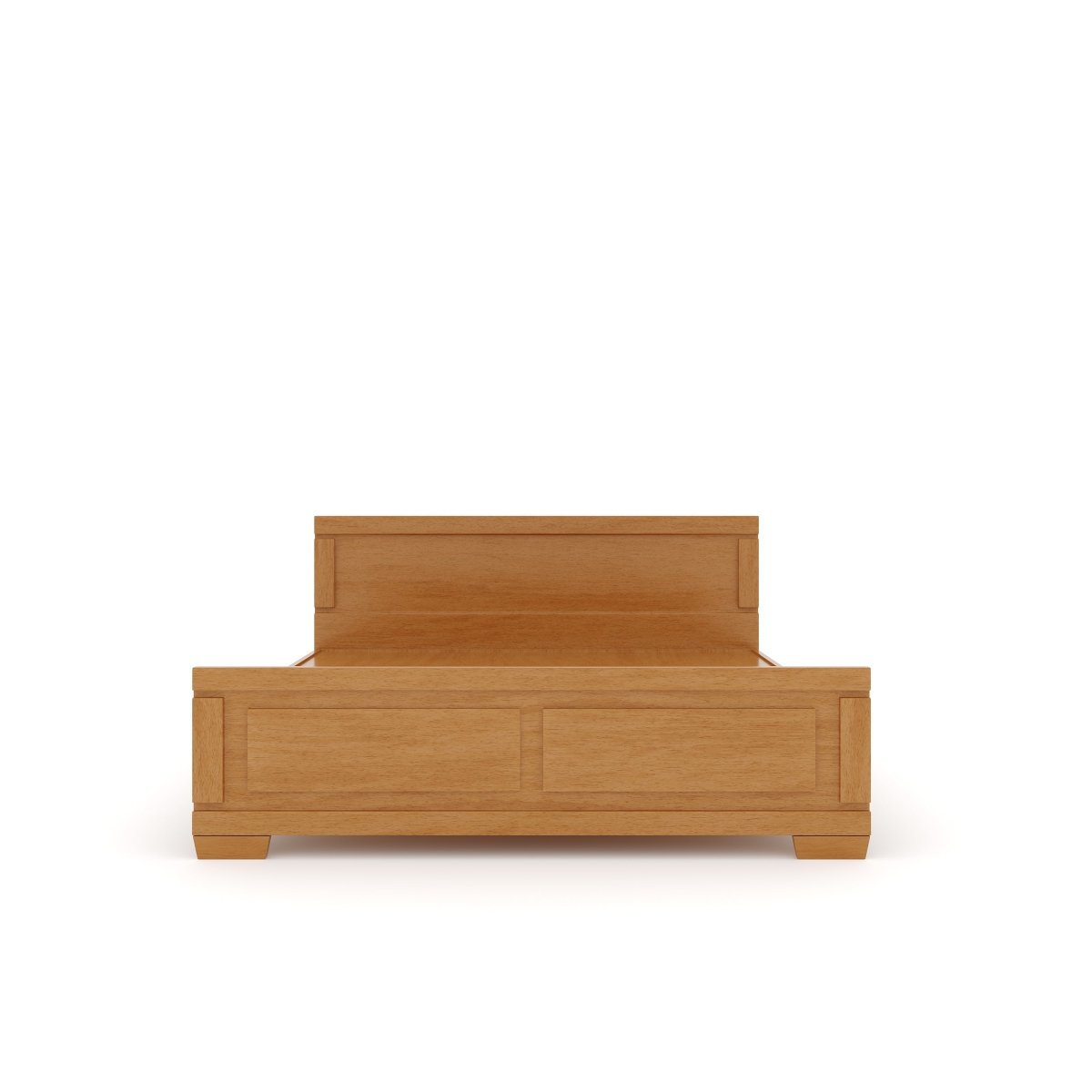 Solidwood Rectangle Series Bed - Sekar Lifestyle