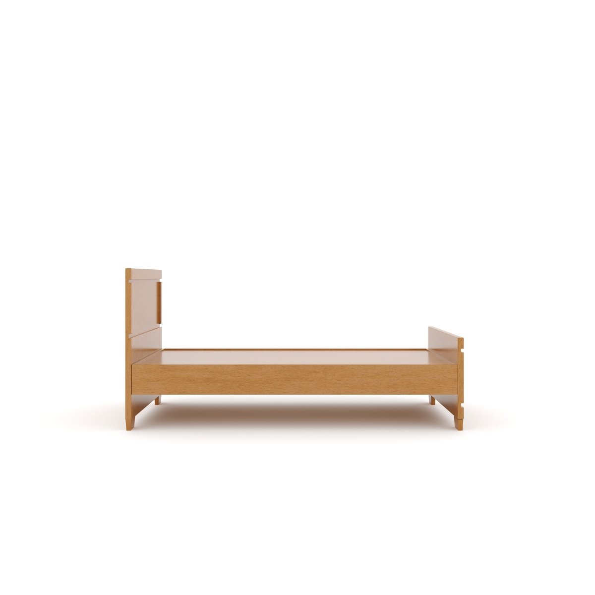 Solidwood Rectangle Series Bed - Sekar Lifestyle
