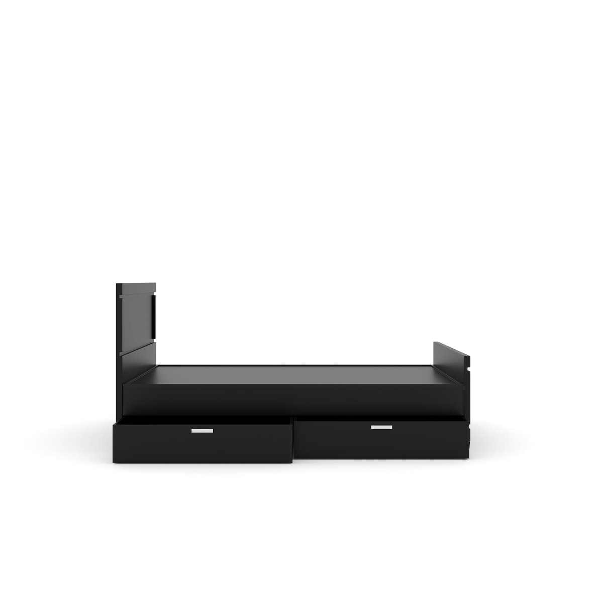 Solidwood Rectangle Series Bed - Sekar Lifestyle