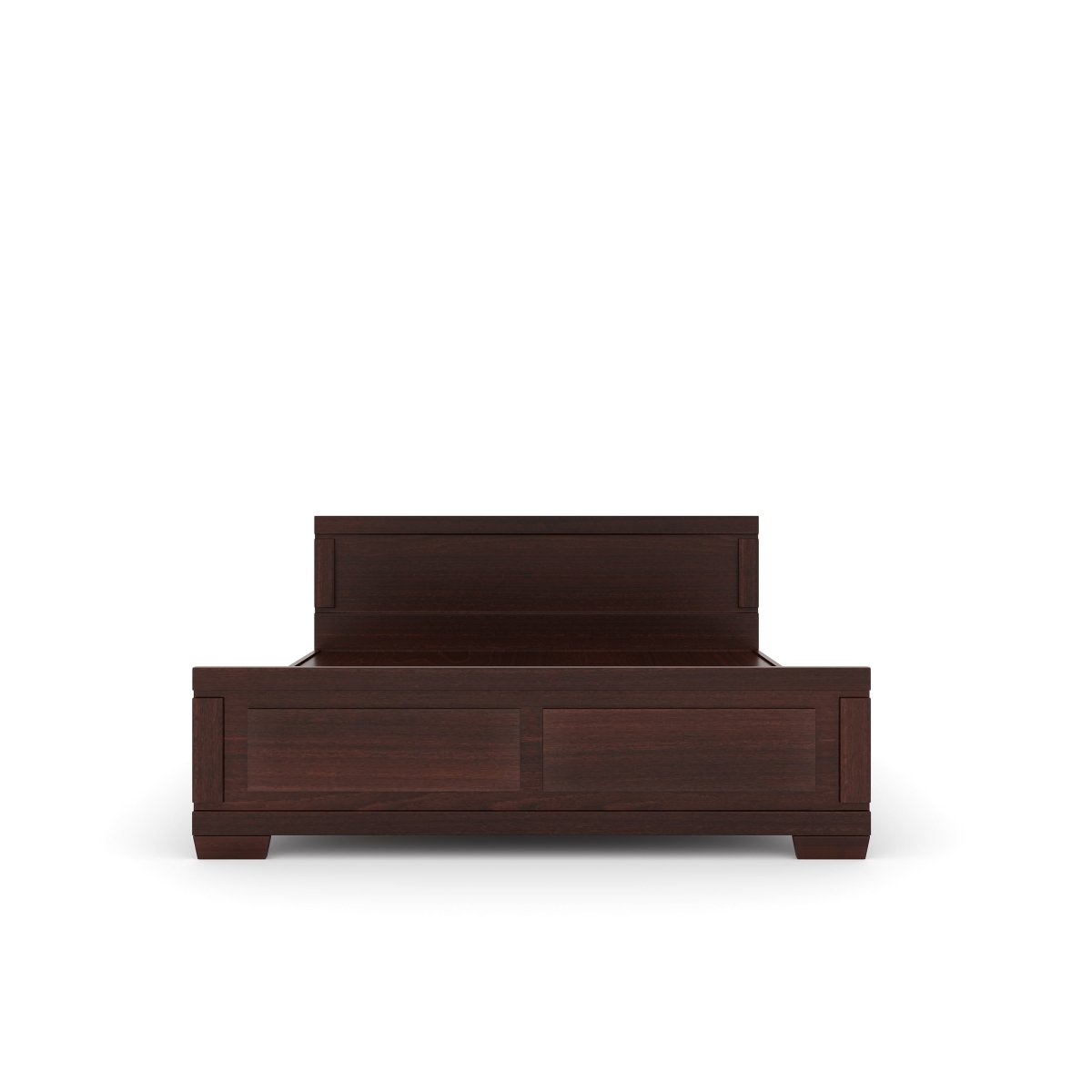 Solidwood Rectangle Series Bed - Sekar Lifestyle