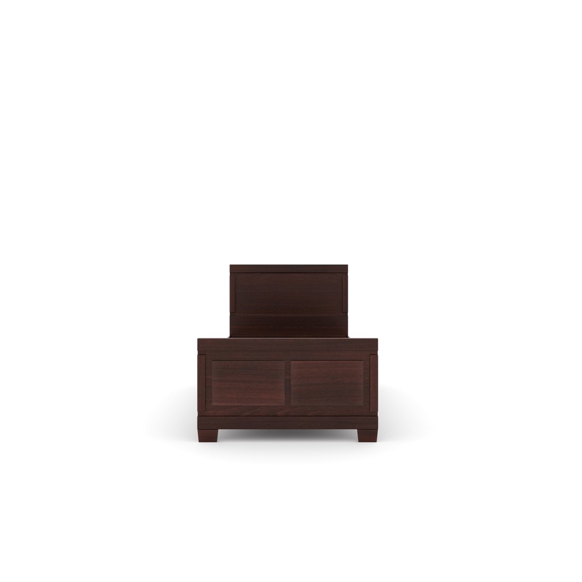 Solidwood Rectangle Series Bed - Sekar Lifestyle