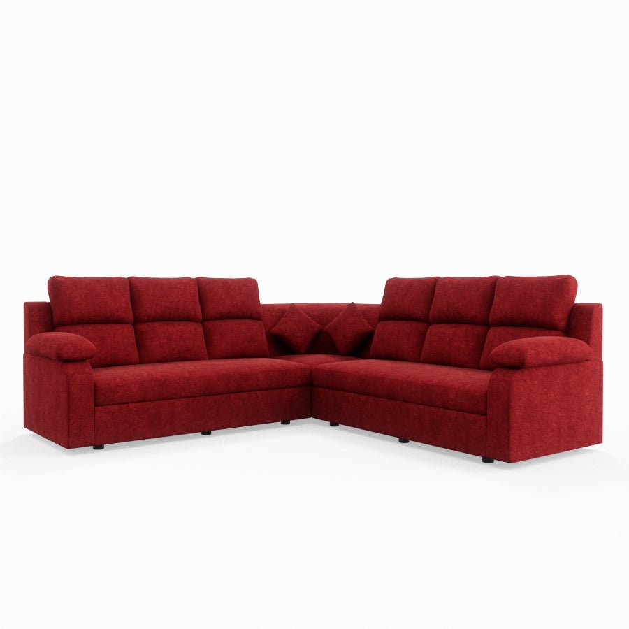 Supreme Series L Shaped Corner Sofa Fabric Sofa - Sekar Lifestyle