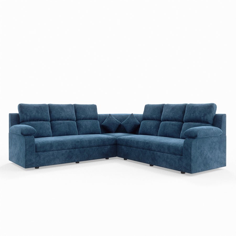 Supreme Series L Shaped Corner Sofa Fabric Sofa - Sekar Lifestyle