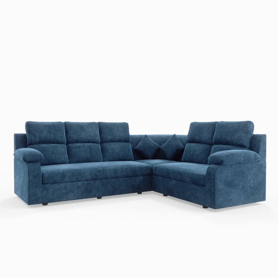 Supreme Series L Shaped Corner Sofa Fabric Sofa - Sekar Lifestyle