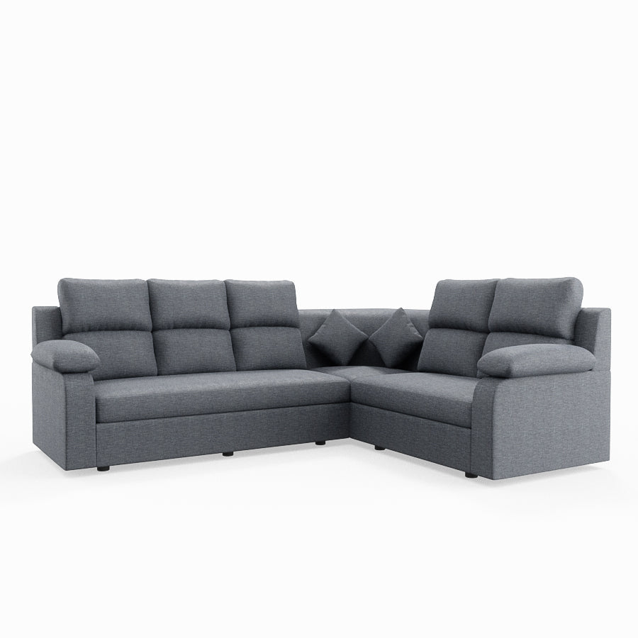 Supreme Series L Shaped Corner Sofa Fabric Sofa - Sekar Lifestyle