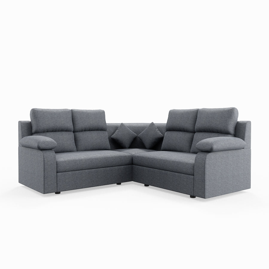 Supreme Series L Shaped Corner Sofa Fabric Sofa - Sekar Lifestyle