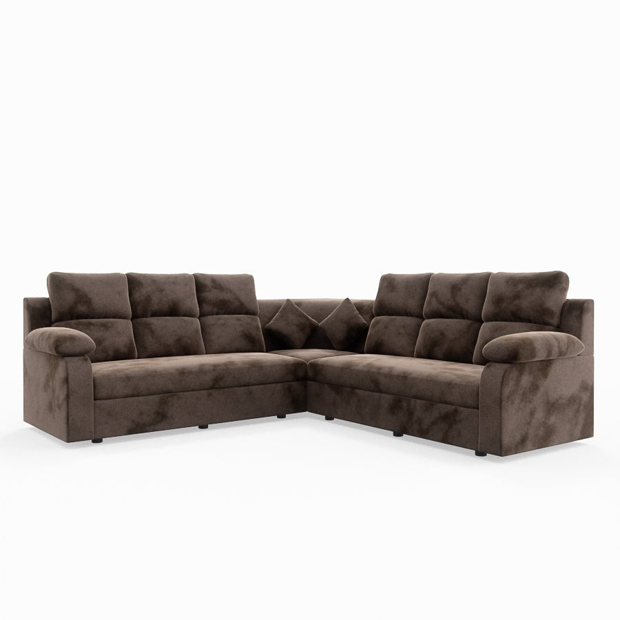 Supreme Series L Shaped Corner Sofa Fabric Sofa - Sekar Lifestyle
