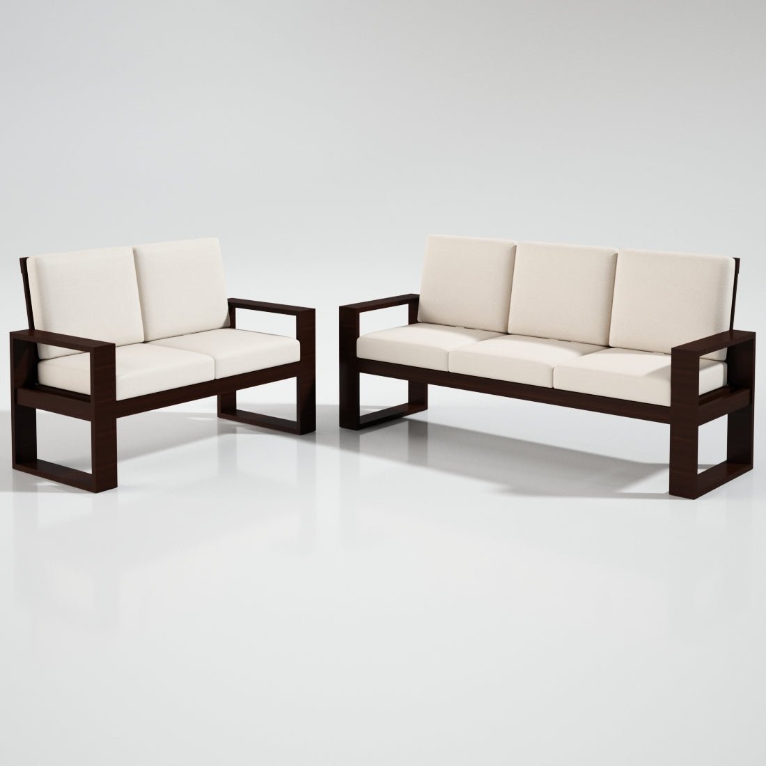 Teak Wood Classic Series Sofa Set - Sekar Lifestyle