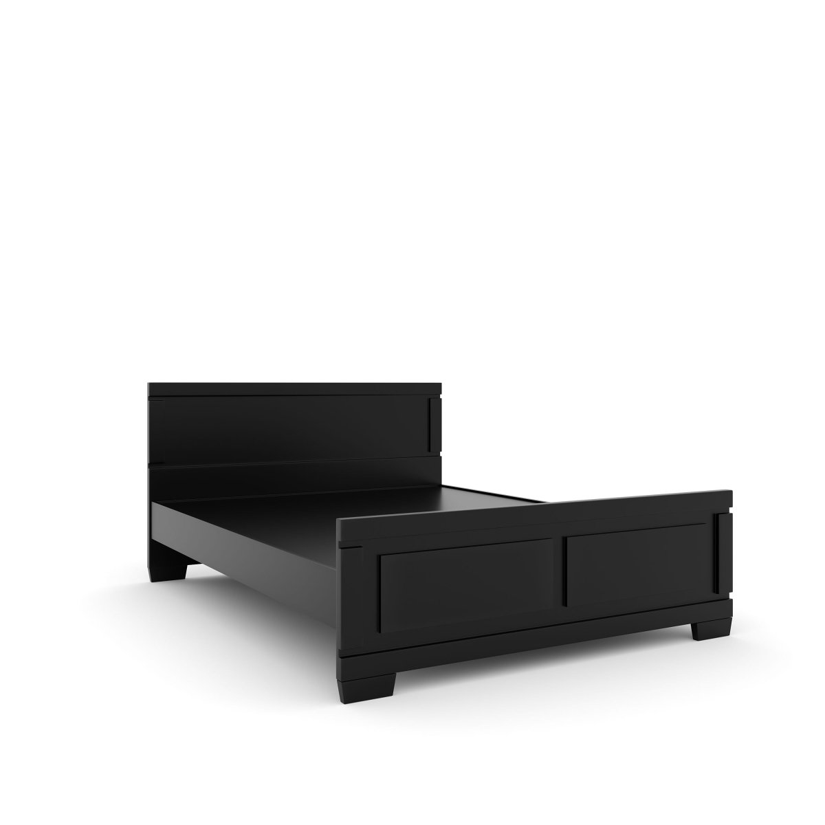 Teak Wood Rectangle Series Bed - Sekar Lifestyle