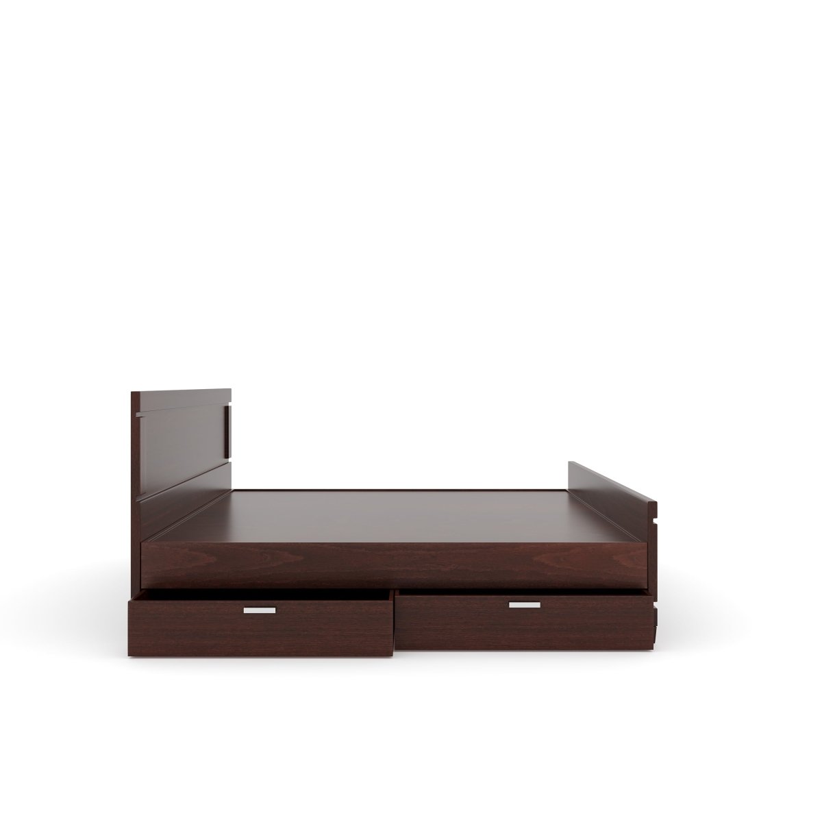 Teak Wood Rectangle Series Bed - Sekar Lifestyle
