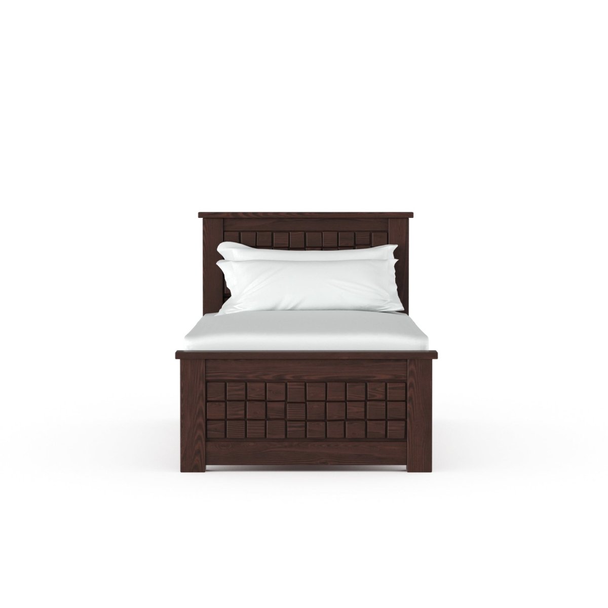Teak Wood Slab Series Bed - Sekar Lifestyle